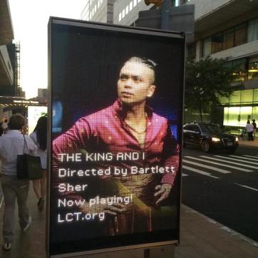 Jose Llana as The King. Photo by Lia Chang