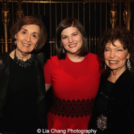 Nancy Ford, Rachel Routh and Gretchen Cryer attend the Dramatists Guild Fund's Gala: 'Great Writers Thank Their Lucky Stars' at Gotham Hall on October 26, 2015 in New York City. Photo by Lia Chang
