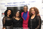 Norma Jean Wright, Dhonna Goodale, André De De Shields and Alfa Anderson. Photo by Lia Chang
