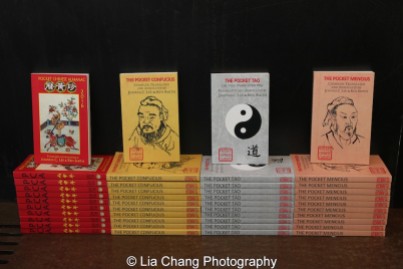 Pocket Chinese Almanac, The Pocket Confucius, The Pocket Tao and The Pocket Mencius- Compiled, Translated and Annotated by Joanna C Lee and Ken Smith. Photo by Lia Chang