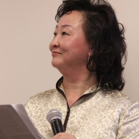 Joanna C. Lee at the Museum of Chinese in America on January 30, 2016. Photo by Lia Chang