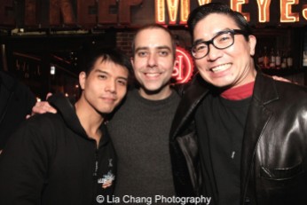 Telly Leung, James Babcock and Greg Watanabe. Photo by Lia Chang