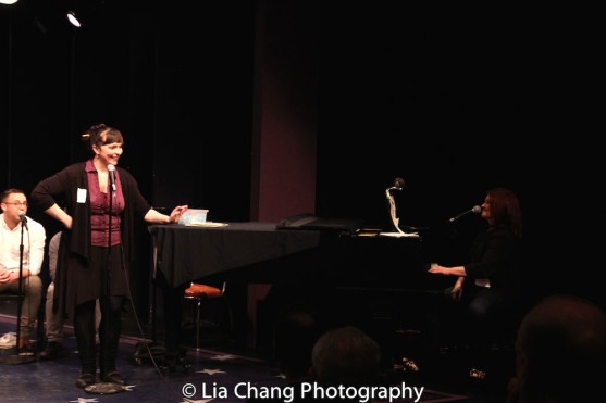 Lyricist Kate Chadwick and composer Lisa DeSpain. Photo by Lia Chang