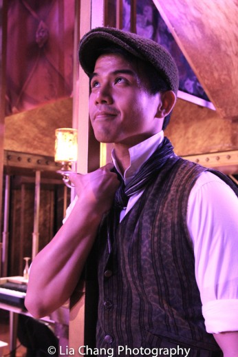 Telly Leung as Lucentio during the intermezzo. Photo by Lia Chang