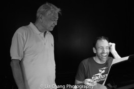 Alvin Ing and musical director Thomas Conroy. Photo by Lia Chang