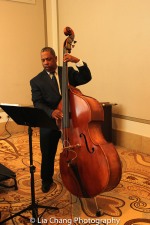 Double Bassist Anthony J. Mhoon at BTN's 30th Anniversary Bruncheon at the Palmer House Hilton in Chicago on August 9, 2016. Photo by Lia Chang