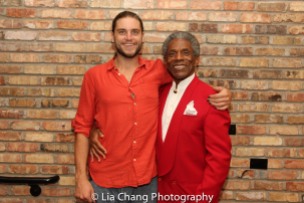 Brandon Moorhead and André De Shields. Photo by Lia Chang