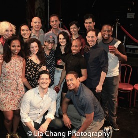 The cast of THE WILD PARTY. Photo by Lia Chang