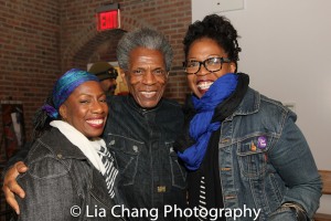 Virginia Woodruff, André De Shields and Kimberly Ann Harris. Photo by Lia C hang