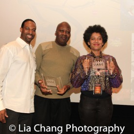 Demetrius Angelo with Urban Action Comic Content Creators Honorees. Photo by Lia Chang