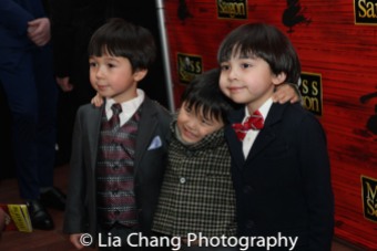 Samuel Li Weintraub, Jace Chen and Gregory Ye. Photo by Lia Chang