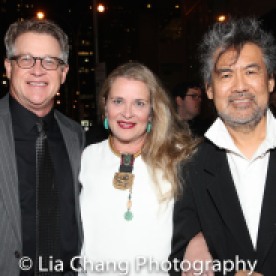 Jeff Layng, Kathryn Layng and David Henry Hwang. Photo by Lia Chang