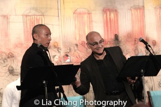 Francis Jue and Ned Eisenberg. Photo by Lia Chang
