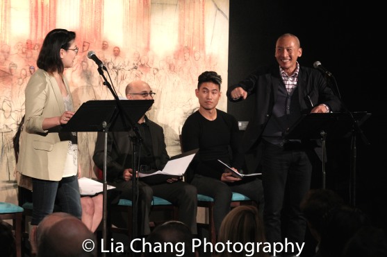 Jennifer Lim, Ned Eisenberg, Tobias C. Wong and Francis Jue. Photo by Lia Chang