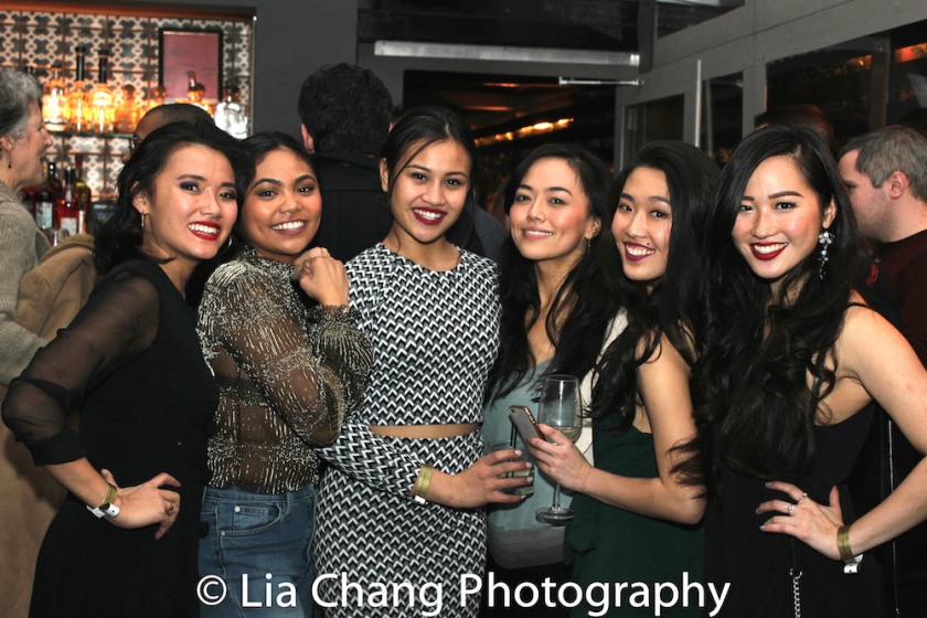 Dorcas Leung, Lianah Sta. Ana, Emily Bautista, Minami Yusui, Viveca Chow, Tiffany Toh. Photo by Lia Chang