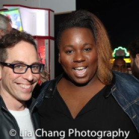 Garth Kravits and Alex Newell. Photo by Lia Chang