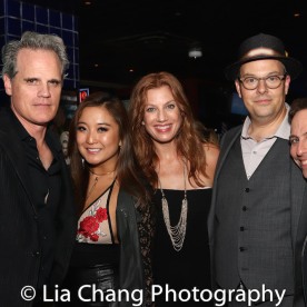 Michael Park, Ashley Park, Jessica Phillips, Tad Wilson and Garth Kravits. Photo by Lia Chang