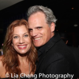 Jessica Phillips and Michael Park. Photo by Lia Chang