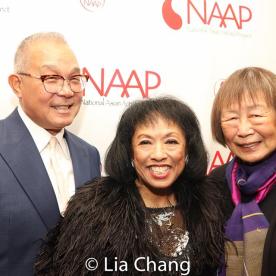 Arlan Huang, Baayork Lee and Lillian Huang. Photo by Lia Chang