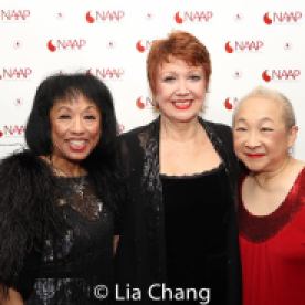 Baayork Lee, Donna McKechnie and Lori Tan Chinn. Photo by Lia Chang