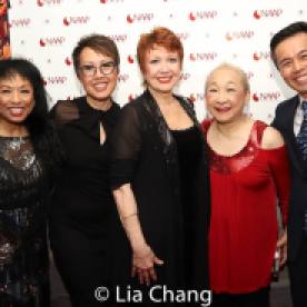 Baayork Lee, Nina Zoie Lam, Donn McKechnie, Lori Tan Chinn and Steven Eng. Photo by lia Chang