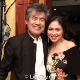 David Henry Hwang and Ma-Anne Dionisio. Photo by Lia Chang