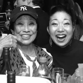 Pat Suzuki and Lainie Sakakura. Photo by Lia Chang
