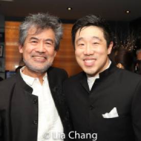 David Henry Hwang and Raymond J. Lee. Photo by Lia Chang