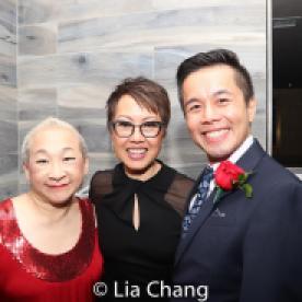 Lori Tan Chinn, Nina Zoie Lam and Steven Eng. Photo by Lia Chang