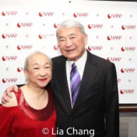 Lori Tan Chinn and Alvin Ing. Photo by Lia Chang
