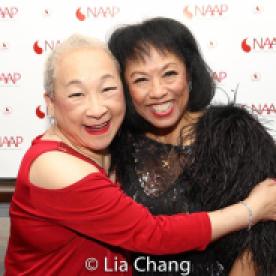 Lori Tan Chinn and Baayork Lee. Photo by Lia Chang