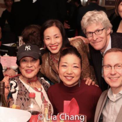 Pat Suzuki, Lia Chang, Lainie Sakakura, Ted Chapin. Photo by Lia Chang