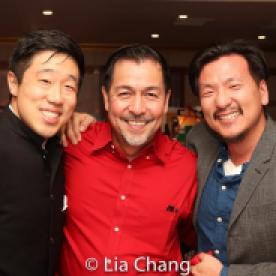 Raymond J. Lee, Alan Ariano, Brian Kim. Photo by Lia Chang