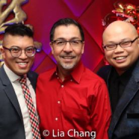 Steven Cuevas, Alan Ariano and Viet Vo. Photo by Lia Chang
