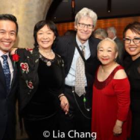 Steven Eng, Tisa Chang, Ted Chapin , Lori Tan Chinn and Nina Zoie Lam. Photo by Lia Chang