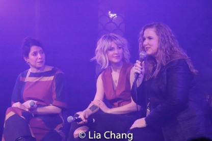 Rachel Chavkin, Anaïs Mitchell and Julie James. Photo by Lia Chang