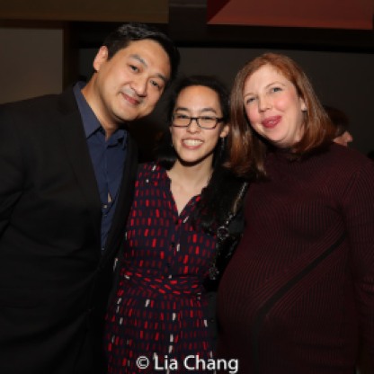 Timothy Huang, Lauren Yee and Laura Brandel. Photo by Lia Chang