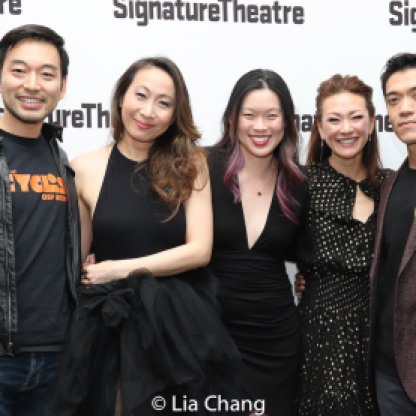Daisuke Tsuji, Jane Lui, Jeena Yi, Amy Kim Waschke and Moses Villarama. Photo by Lia Chang