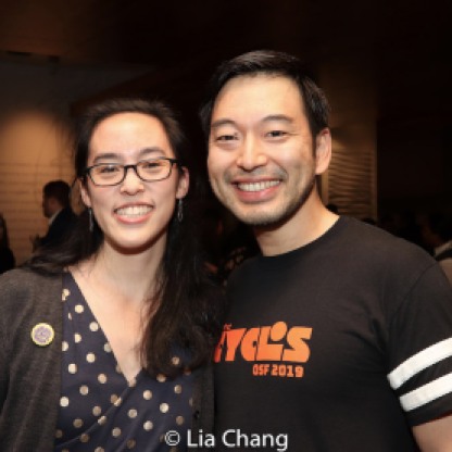 Lauren Yee and Daisuke Tsuji. Photo by Lia Chang