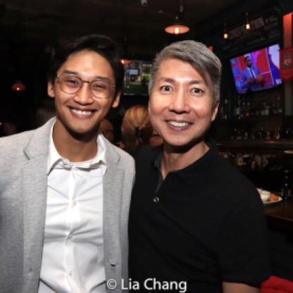 Josh Dela Cruz and Jason Ma. Photo by Lia Chang
