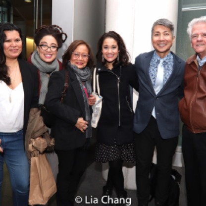 Liz Casasola, Jaygee Macapugay, Leah Ewoldt, Ali Ewoldt, Jason Ma and Bob Ewoldt. Photo by Lia Chang