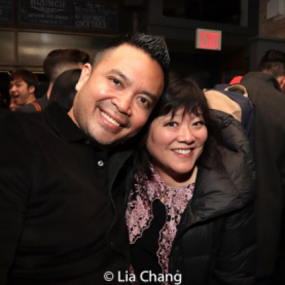Jose Llana and Ann Harada. Photo by Lia Chang